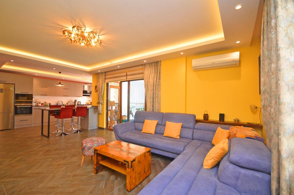 Spacious apartment of 150 m2 with furniture in the center of Alanya - Фото 12