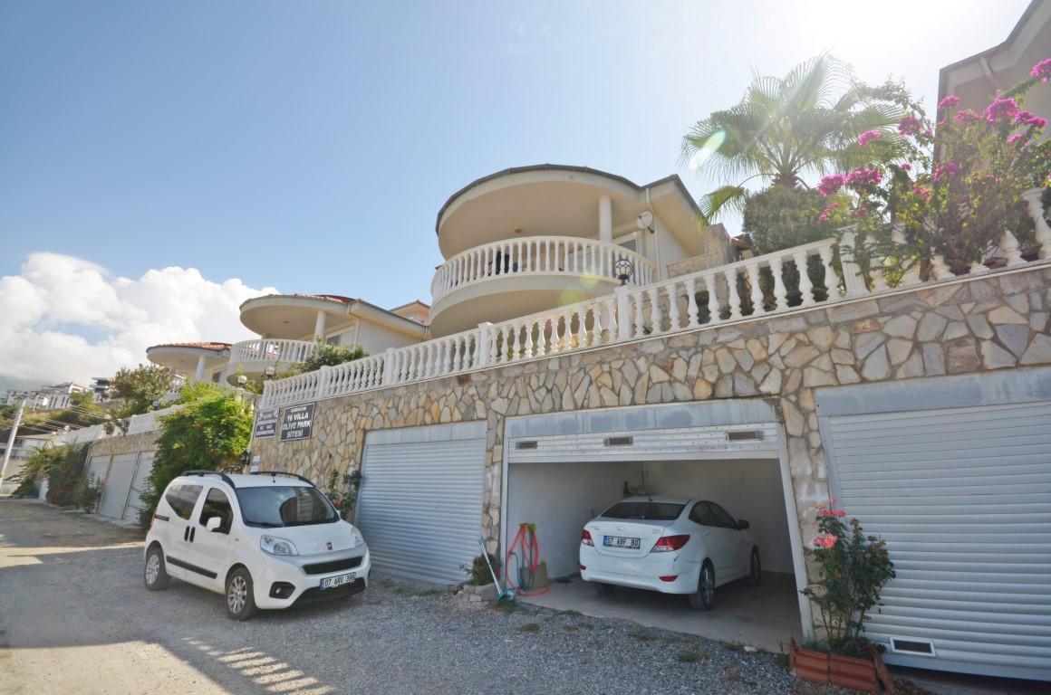 Villa 3+1 with panoramic views of the sea and Alanya in the Kargyjak area - Фото 3