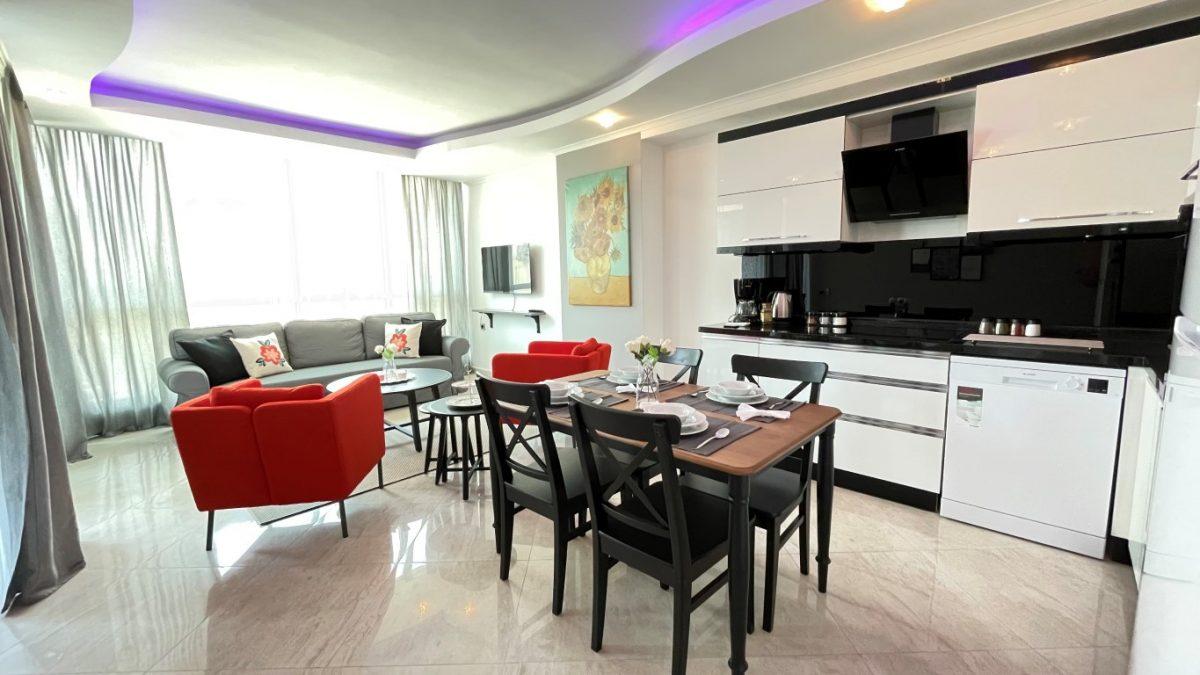 Two bedroom apartment (furnished) in the heart of the European area of Oba, Alanya - Фото 16