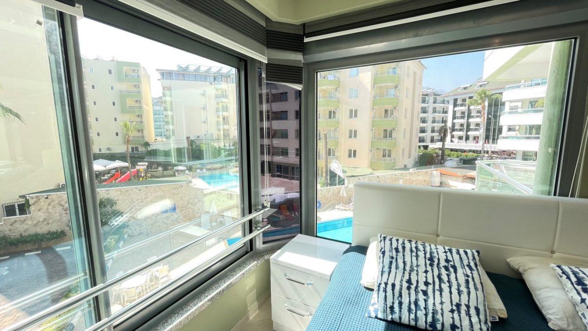 Apartment of 90 m2 (without furniture) 100 meters from the sea in Oba, Alanya - Фото 11