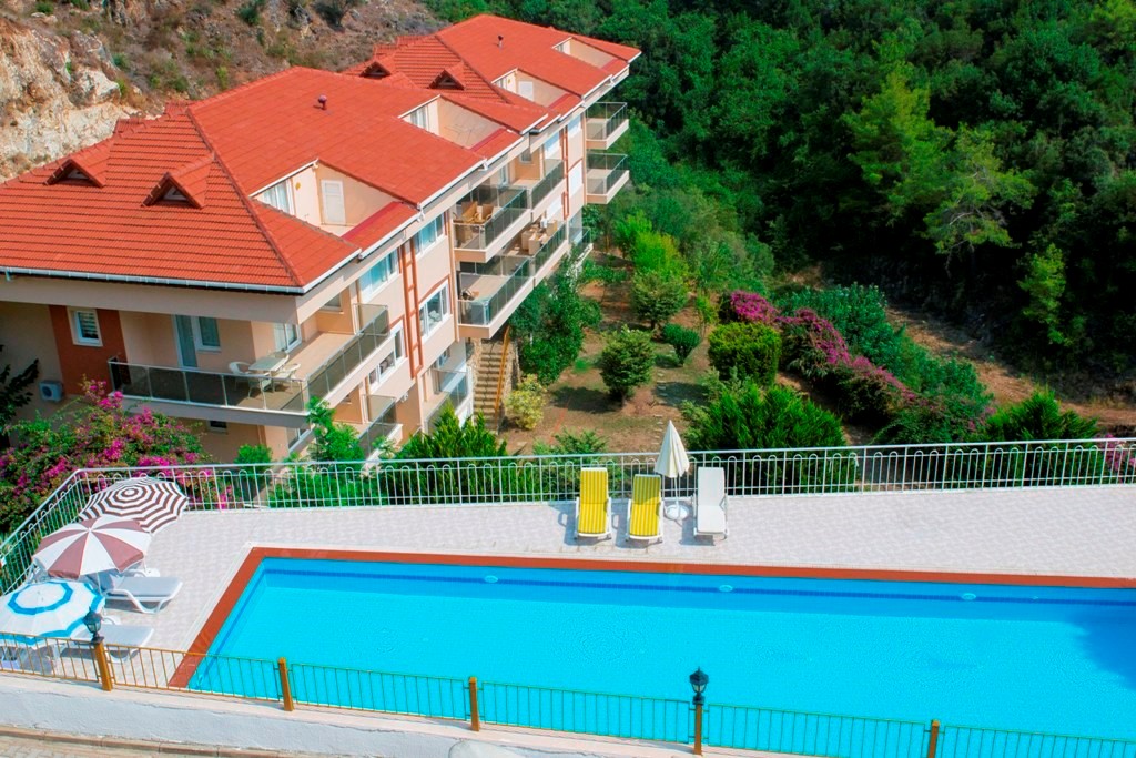 Villa 3+2 with direct sea view and landscaped area in Kargyjak, Alanya - Фото 3