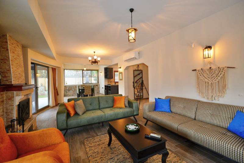 Cosy 3+1 (furnished) villa in Fethiye - Foto 11