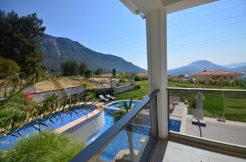 Spacious 5+1 Italian style villa in Fethiye - Фото 24