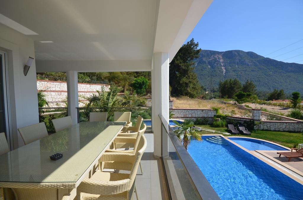 Spacious 5+1 Italian style villa in Fethiye - Фото 26