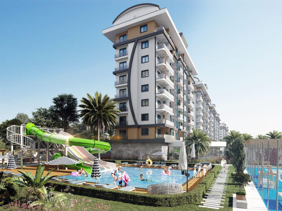 A new project of a modern residential complex with hotel infrastructure in Payallar - Фото 3