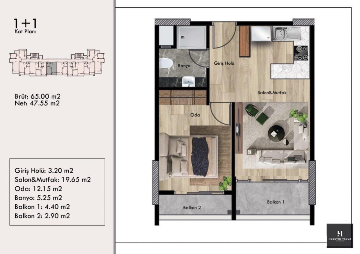 Investment project of new in Mersin - Фото 26