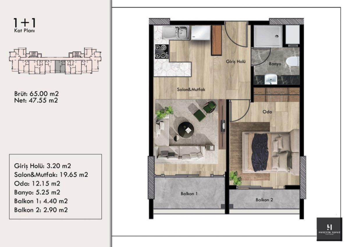 Investment project of new in Mersin - Фото 27