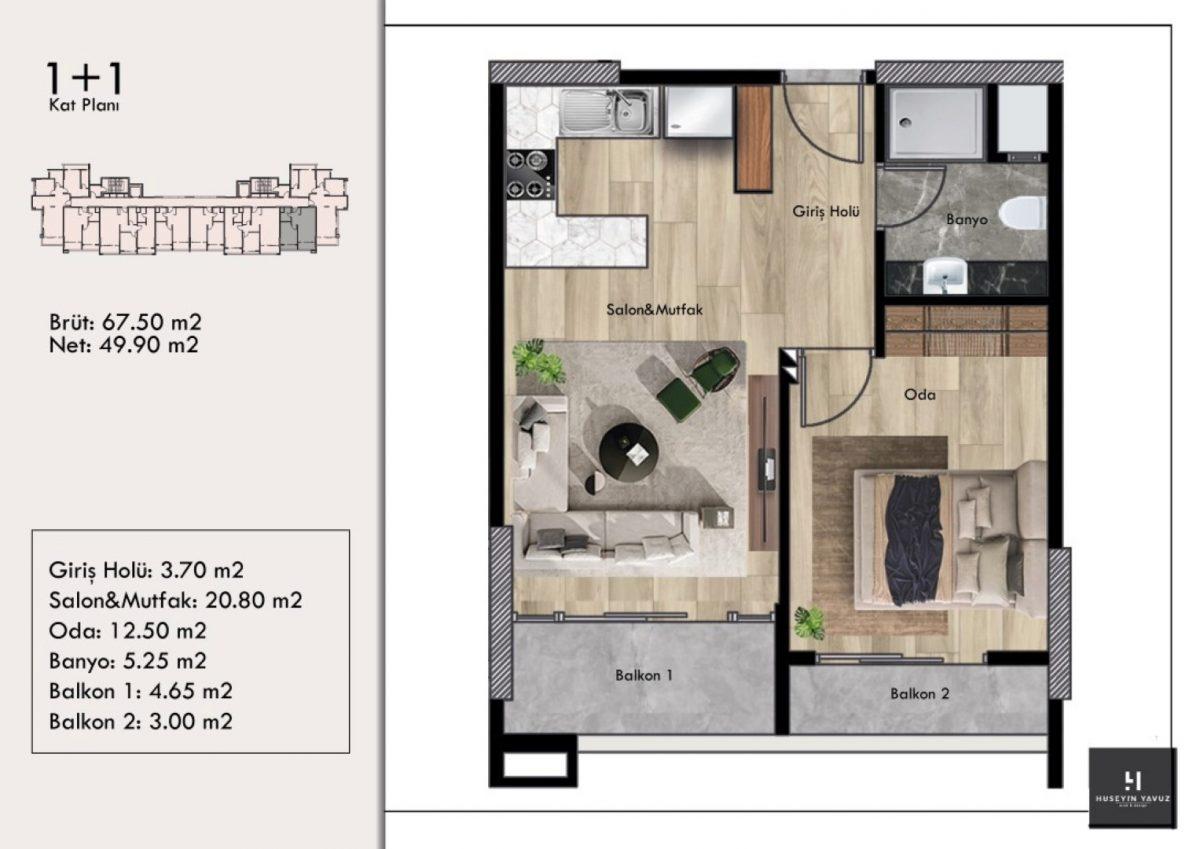 Investment project of new in Mersin - Фото 28