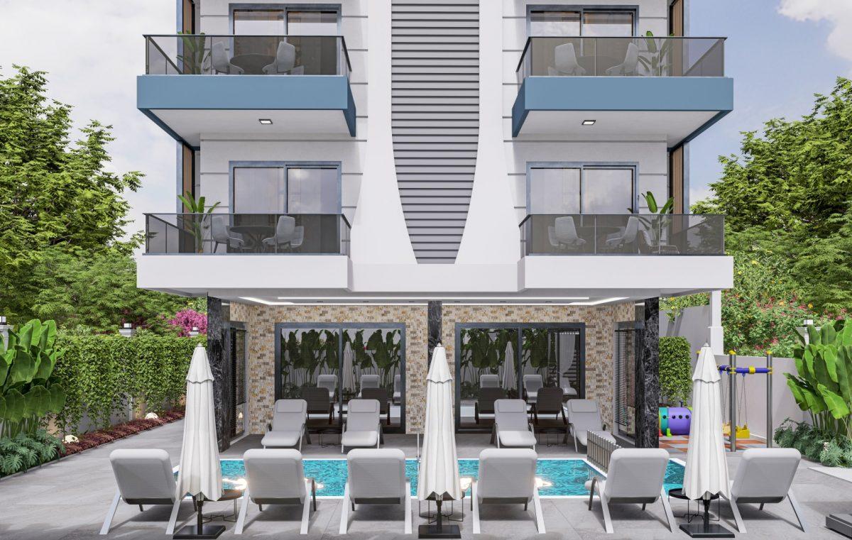 Project with 2+1 apartments in 650 meters from Cleopatra beach - Фото 2