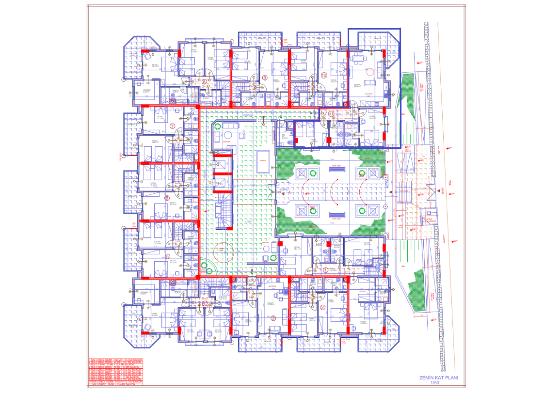 Two bedroom apartment in elite complex near the sea - Фото 22