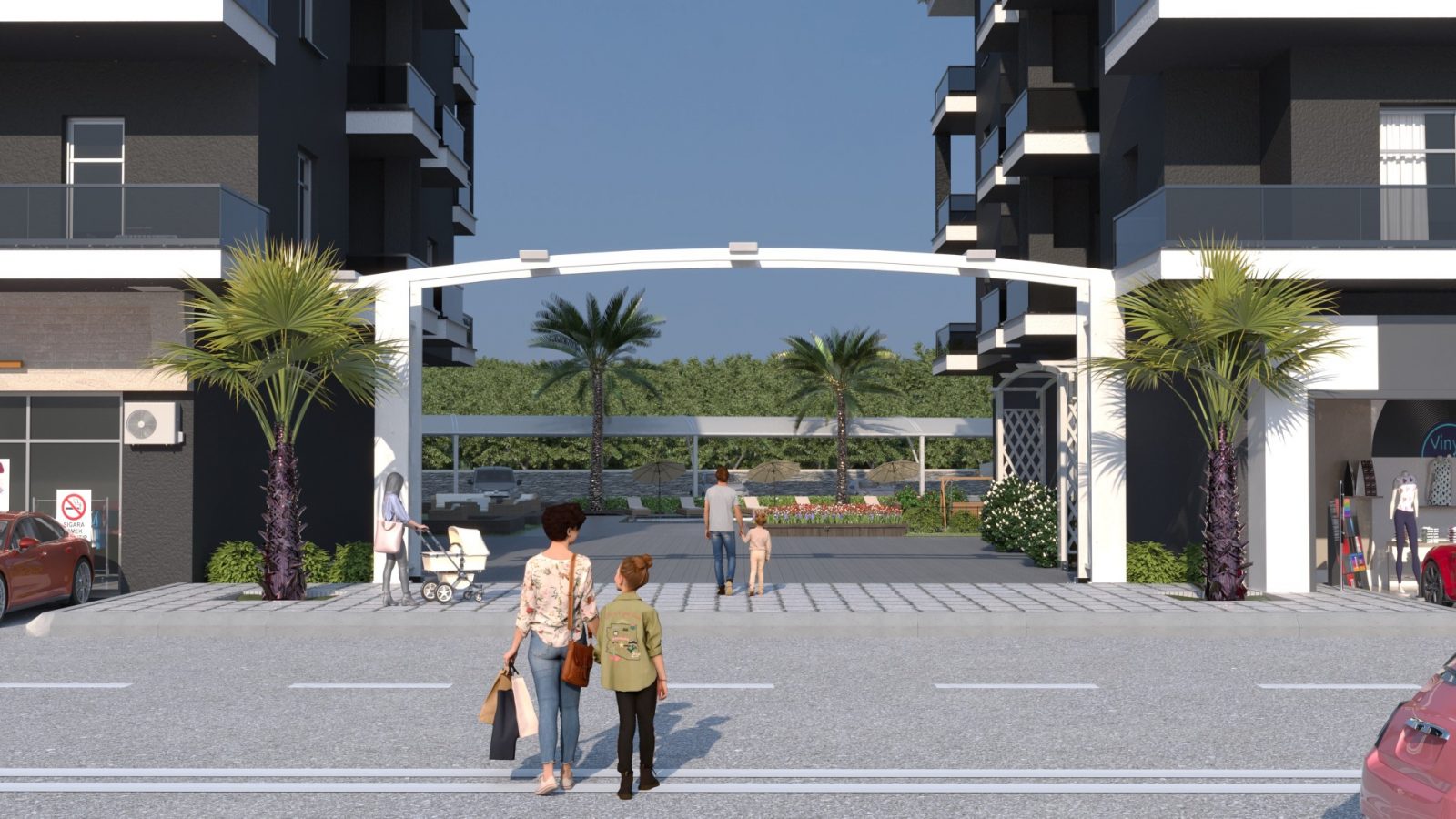 New residential complex in Oba district with spacious apartments and commercial premises - Фото 8