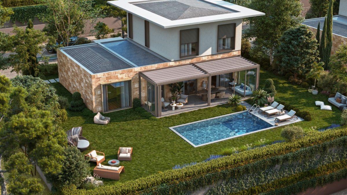 New project villas with private pool in Urla area - Фото 11