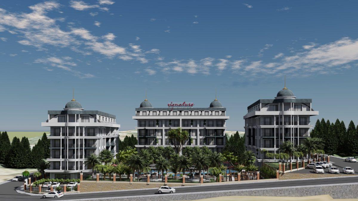 New project in classical style with rich infrastructure SİGNATURE in Oba - Фото 5