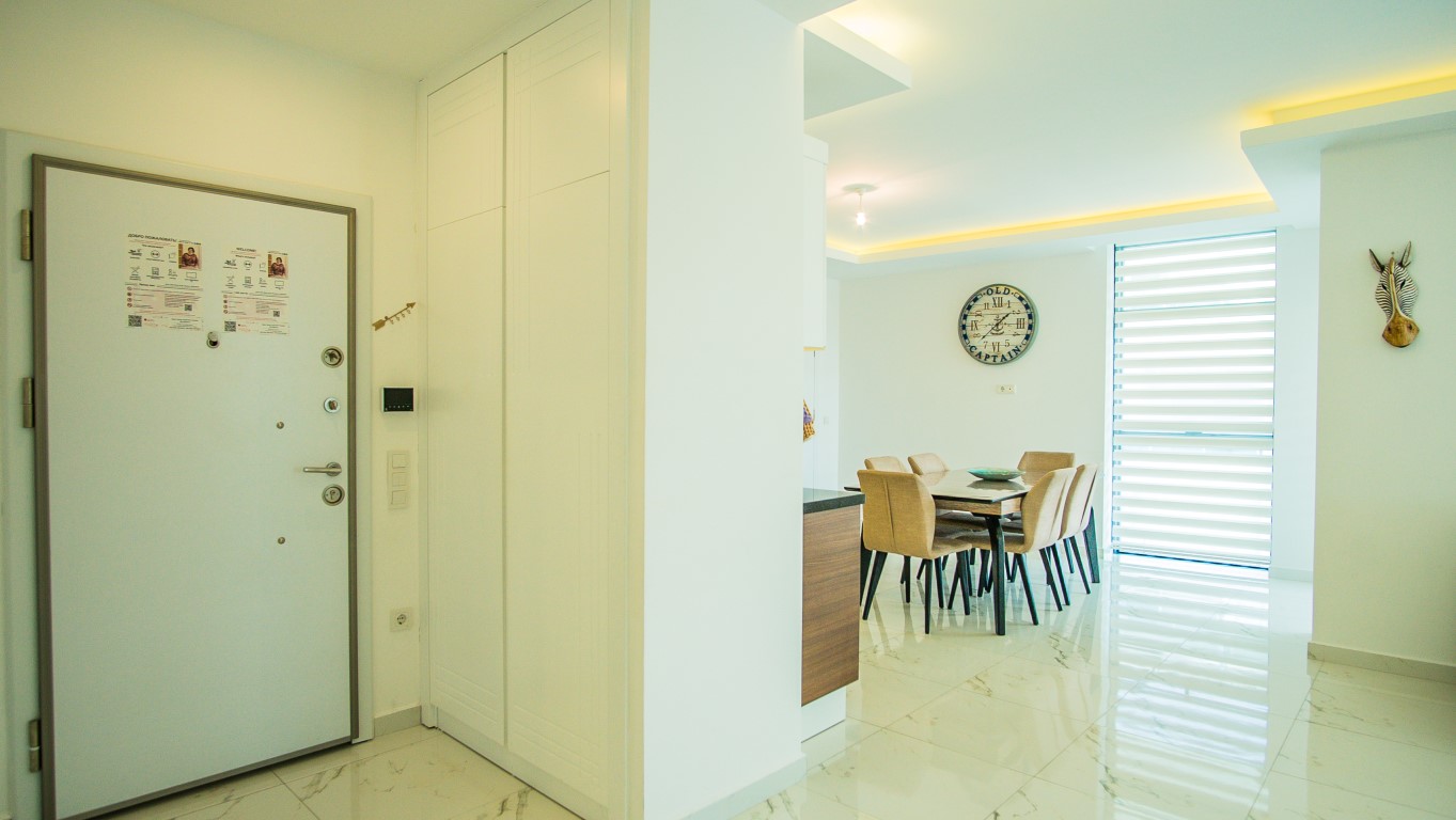 Spacious 2+1 apartments in the center of Alanya overlooking the fortress - Фото 14