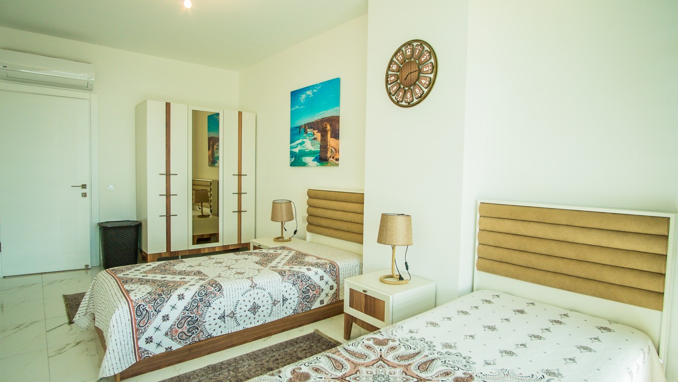 Spacious 2+1 apartments in the center of Alanya overlooking the fortress - Фото 29