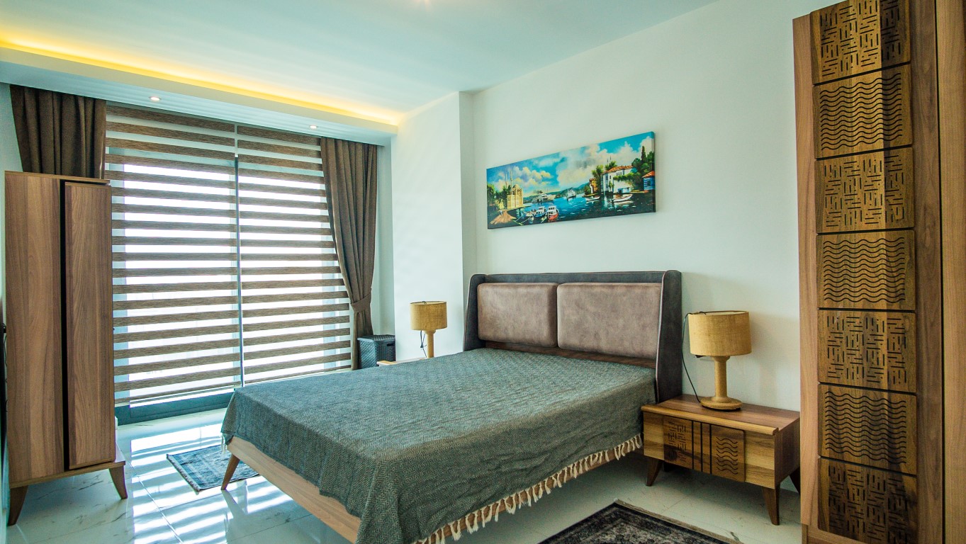 Spacious 2+1 apartments in the center of Alanya overlooking the fortress - Фото 30