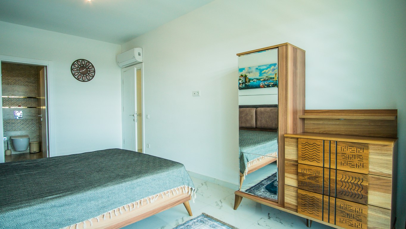 Spacious 2+1 apartments in the center of Alanya overlooking the fortress - Фото 32