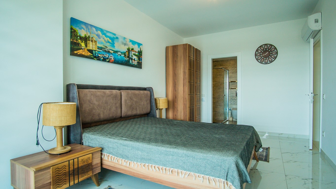 Spacious 2+1 apartments in the center of Alanya overlooking the fortress - Фото 33