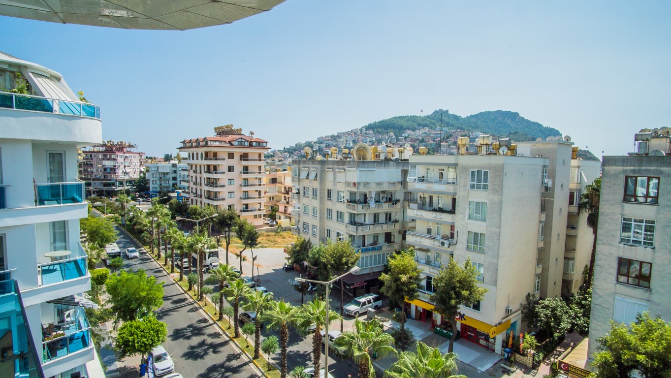 Spacious 2+1 apartments in the center of Alanya overlooking the fortress - Фото 40