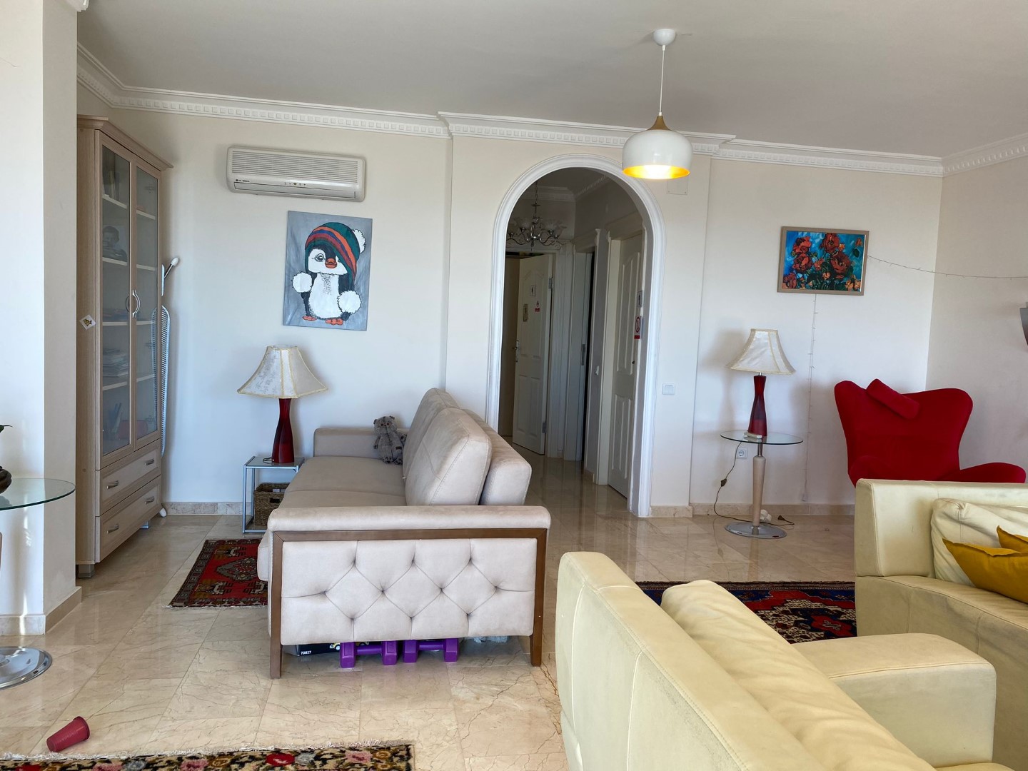 Furnished townhouse with panoramic sea views in the Bektash area - Фото 12