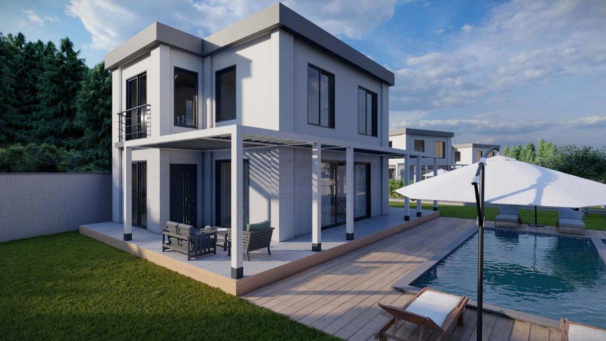 New villa project with private pool and garden in Bodrum - Фото 4