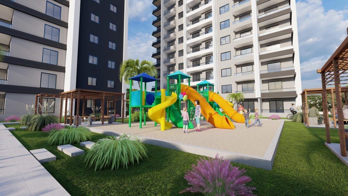 New residential complex in Mersin 300 meters from the beach - Фото 9