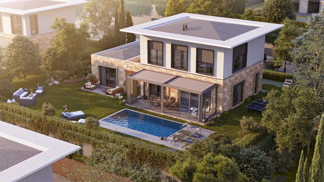 New project villas with private pool in Urla area - Фото 25