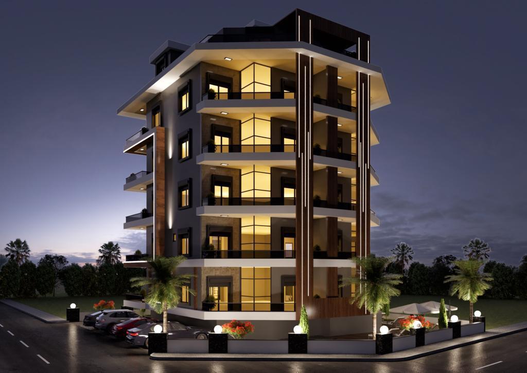 New residential complex only 150 meters from the sea in the center of Alanya - Фото 6