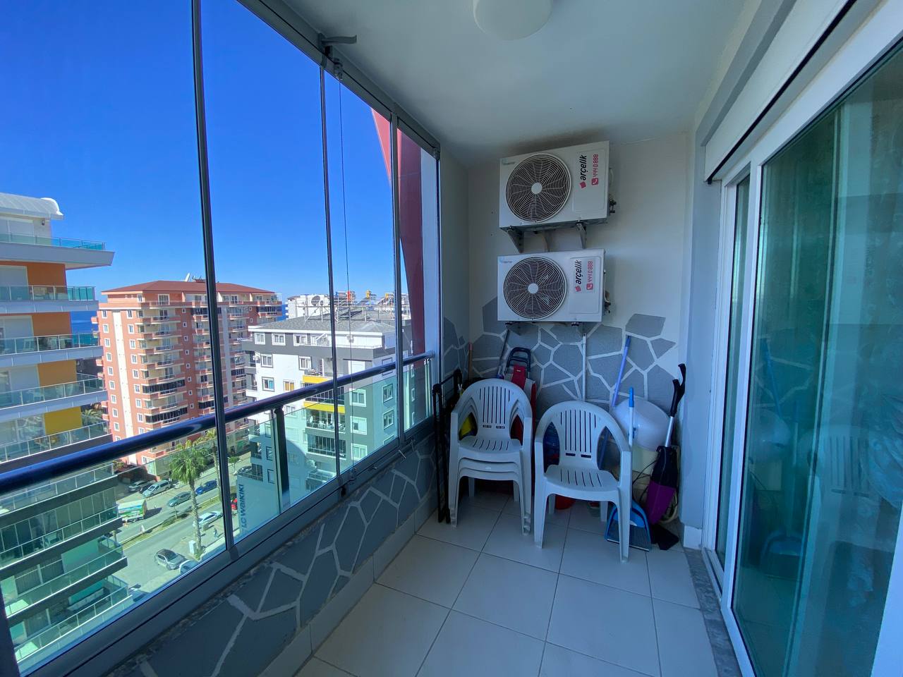 Spacious apartment with glass balcony in Mahmutlar district - Фото 27