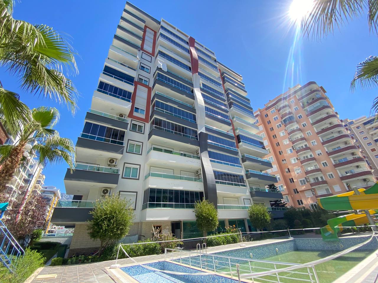 Spacious apartment with glass balcony in Mahmutlar district - Фото 6