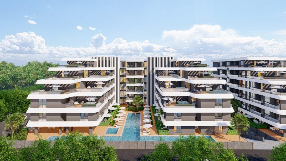 New large-scale project in the city of Antalya, apartments with an area of 50 to 125 m2 - Фото 2