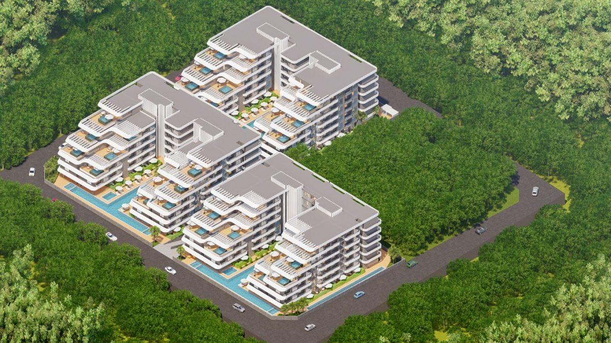 New large-scale project in the city of Antalya, apartments with an area of 50 to 125 m2 - Фото 8