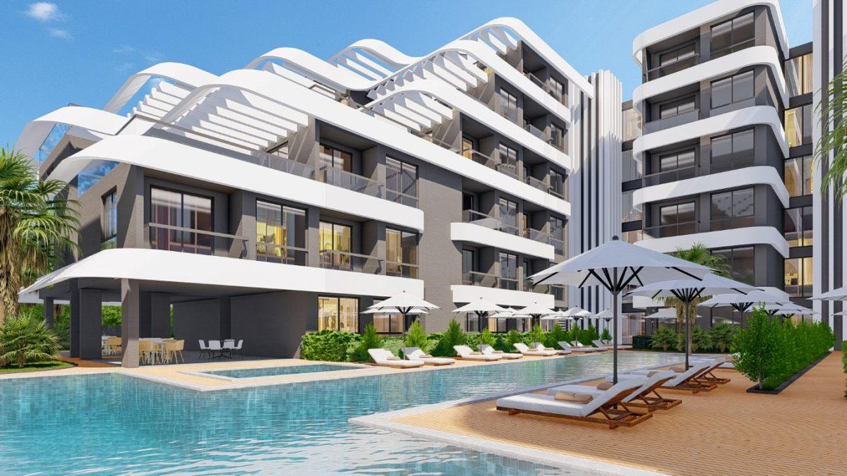 New large-scale project in the city of Antalya, apartments with an area of 50 to 125 m2 - Фото 4