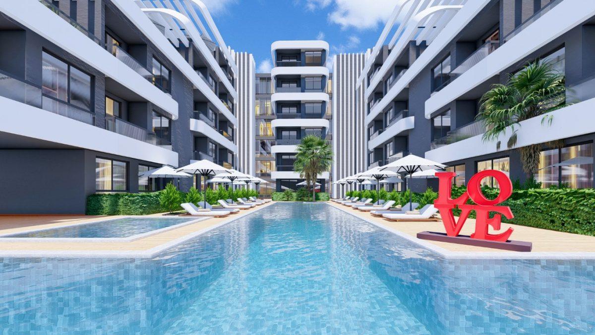 New large-scale project in the city of Antalya, apartments with an area of 50 to 125 m2 - Фото 6