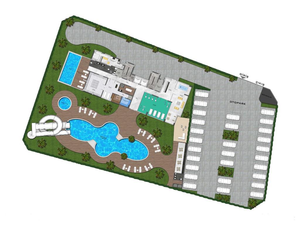 One bedroom apartment in Alanya Avsallar, layout 1+1 - Фото 13