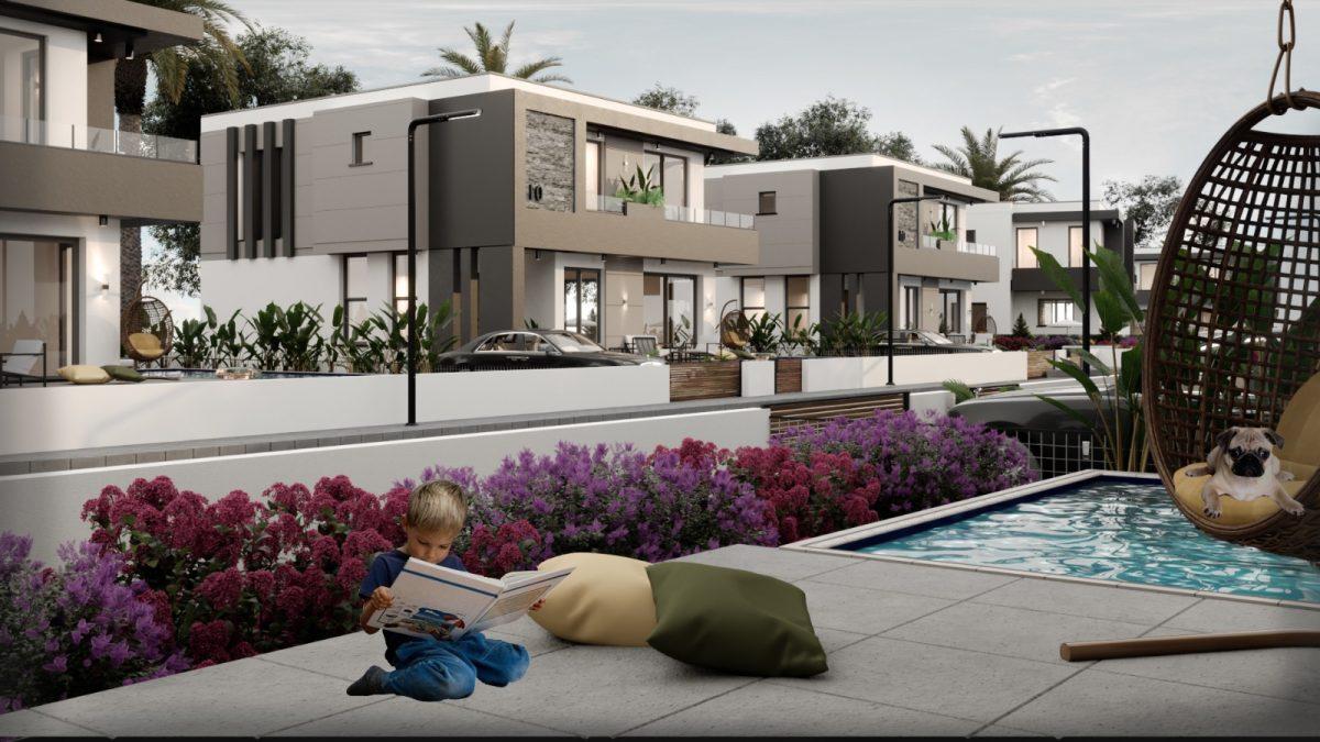 Complex of villas under construction with private pool - Фото 5