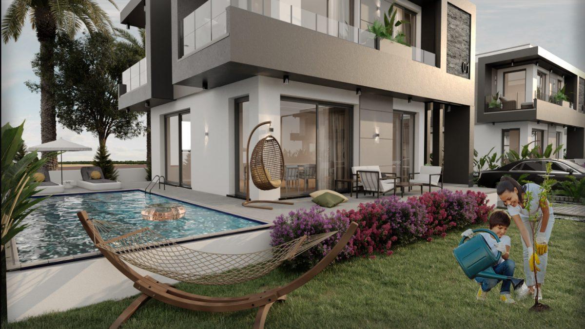 Complex of villas under construction with private pool - Фото 7