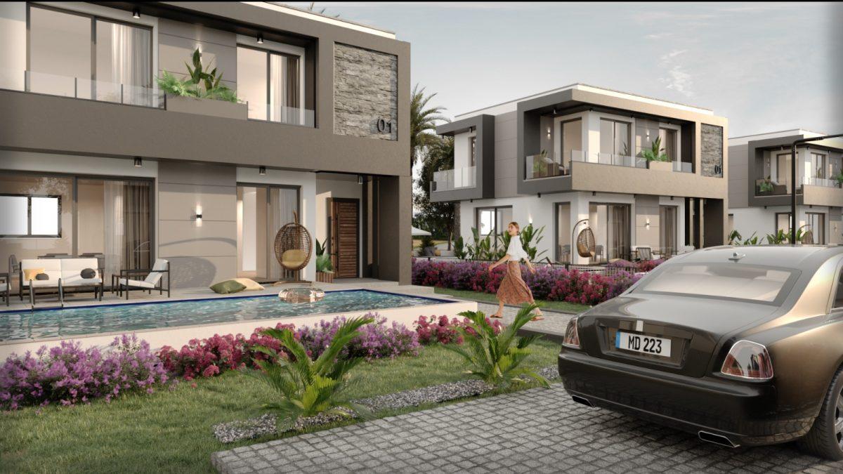 Complex of villas under construction with private pool - Фото 2