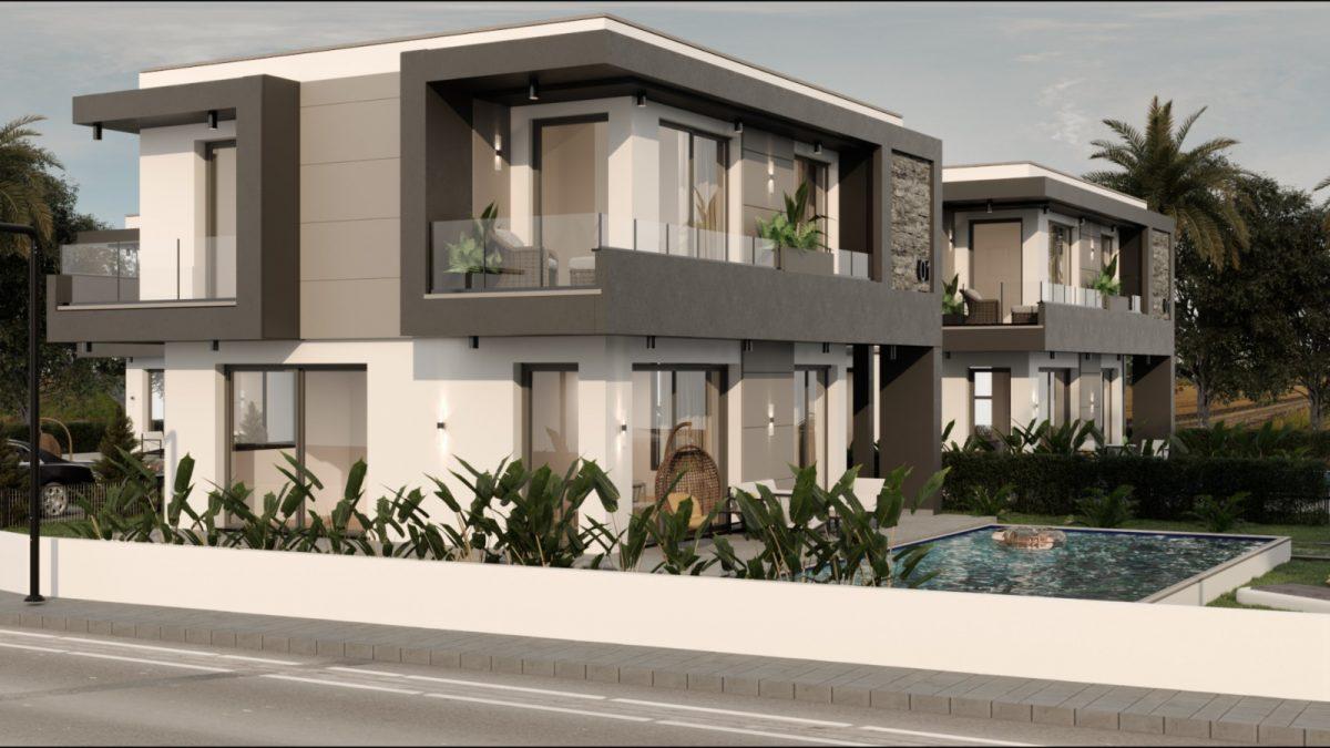 Complex of villas under construction with private pool - Фото 11