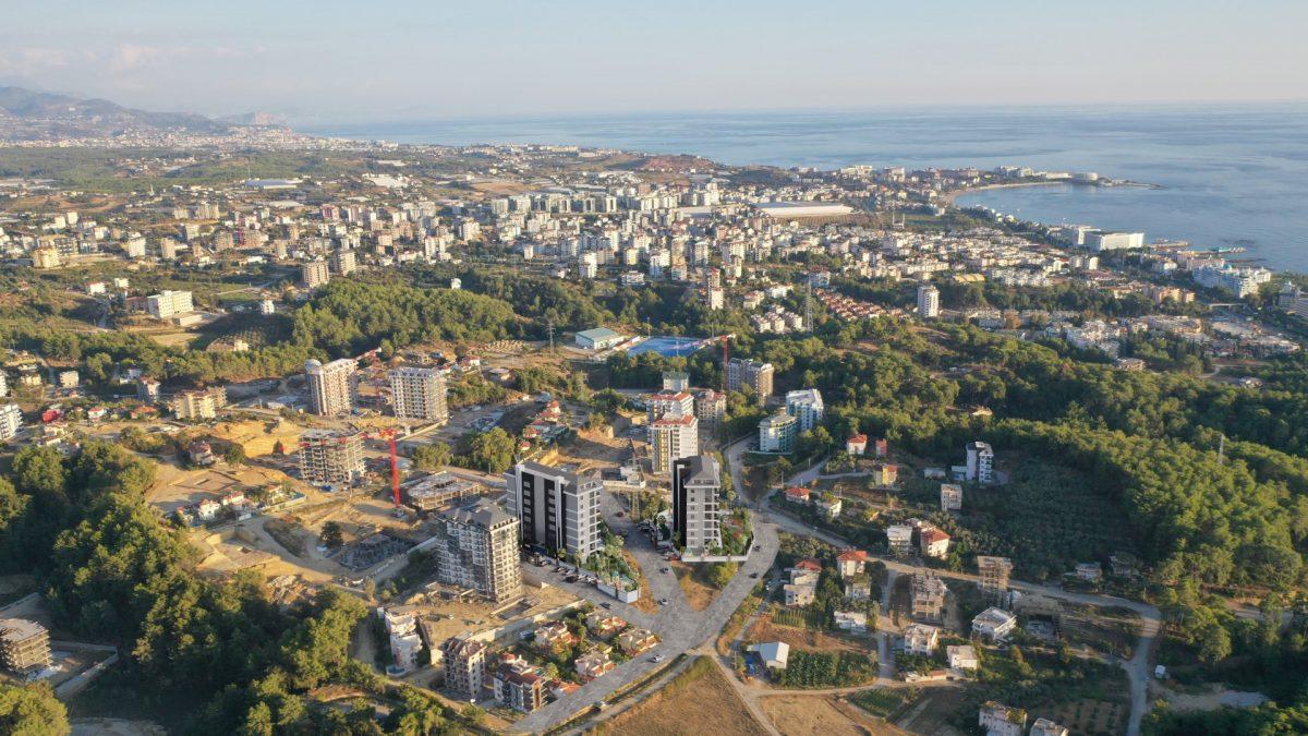 New residential complex in Turkey next to the pine forest in the area of Avsallar, Alanya (Plans 1+1, 2+1, 3+1) - Фото 13