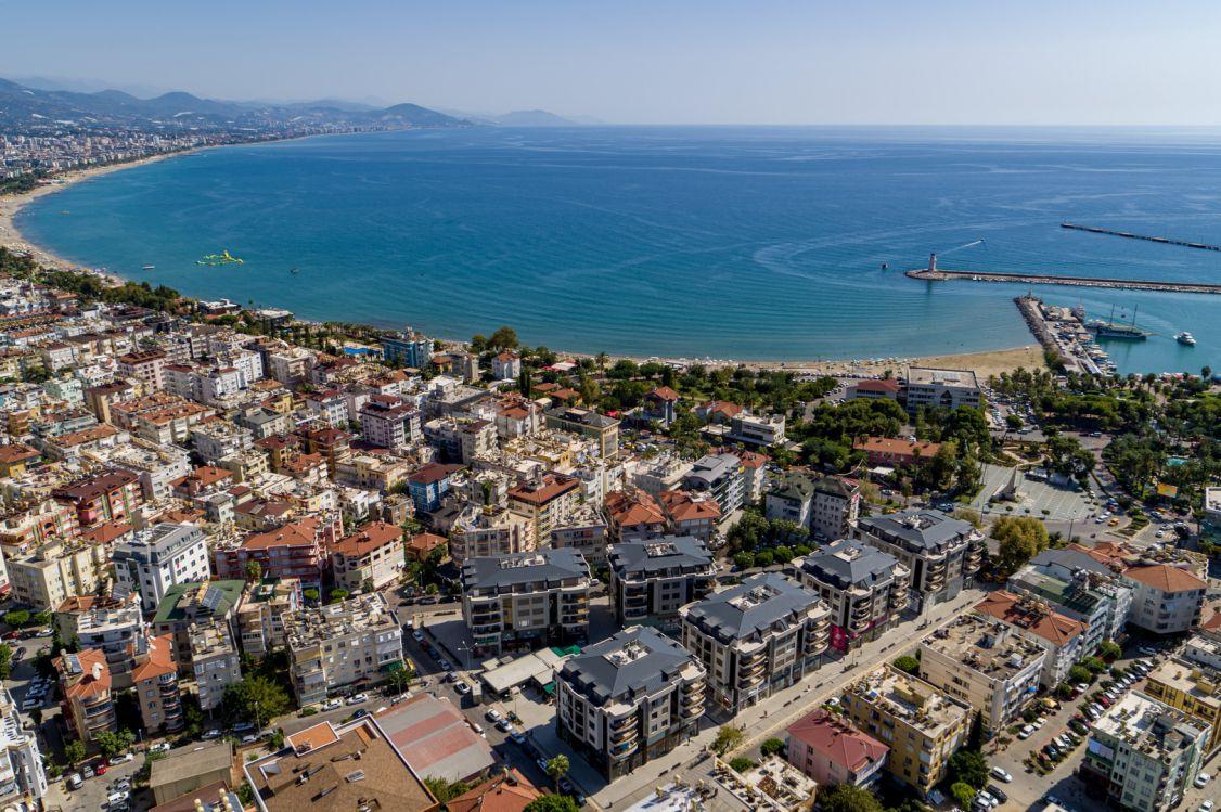 Two bedroom apartment (2+1) in the heart of Alanya with a view of the mountains - Фото 4