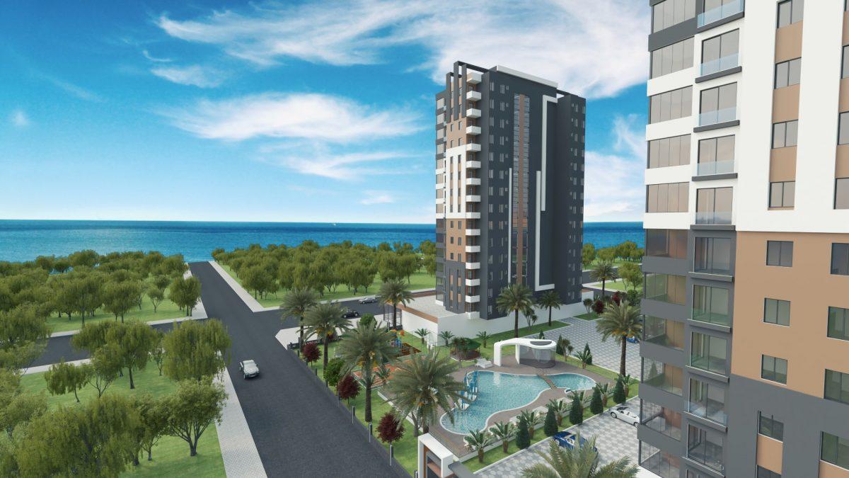 Modern residential complex with sea view in Mersin - Фото 5