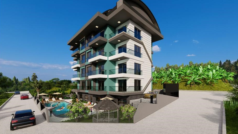 New modern project with cozy apartments near Cleopatra beach, 450 m to the center - Фото 6