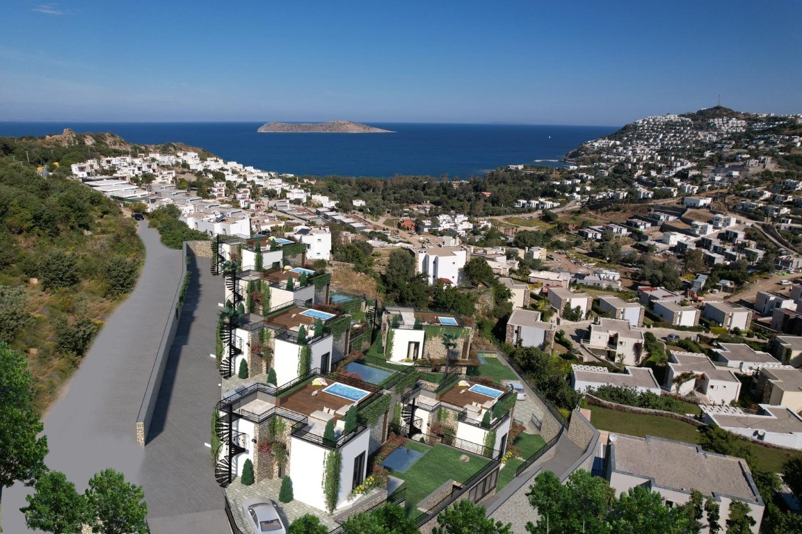 New KARYA project with sea view in Bodrum - Фото 2