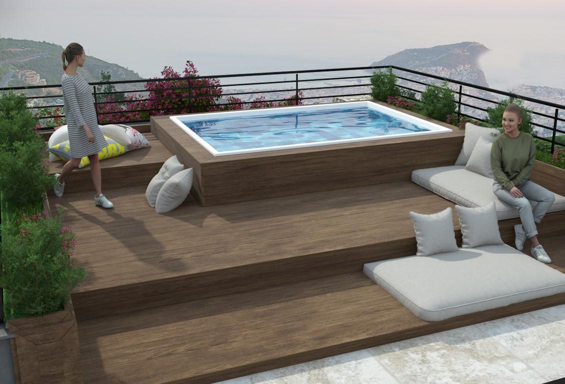 New KARYA project with sea view in Bodrum - Фото 14