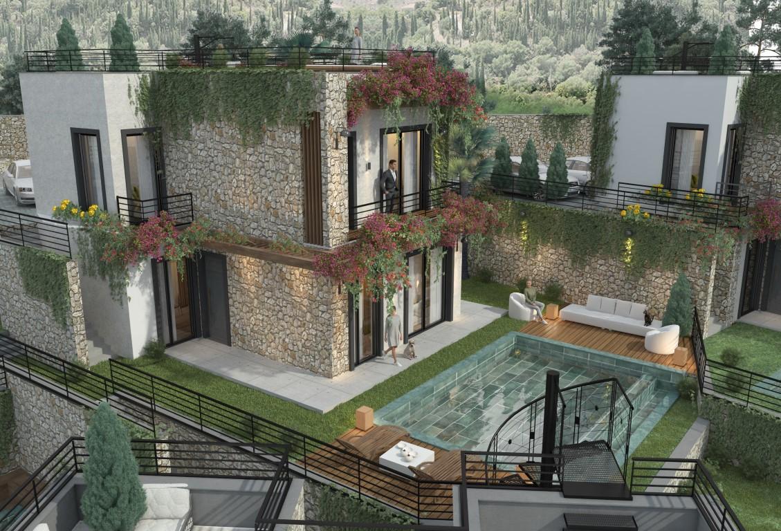 New KARYA project with sea view in Bodrum - Фото 8