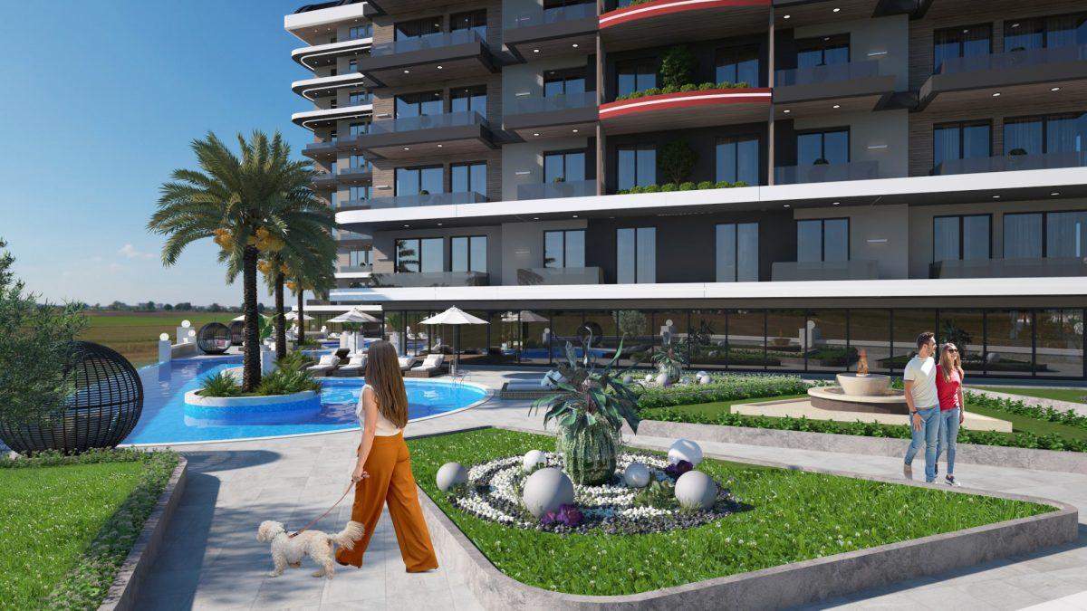 New project of residential complex in Demirtas near the sea, 450 m to the sea - Фото 6