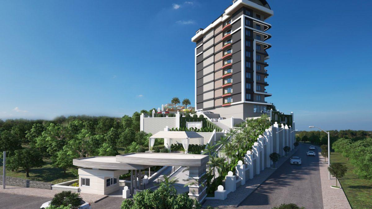 New project of residential complex in Demirtas near the sea, 450 m to the sea - Фото 3