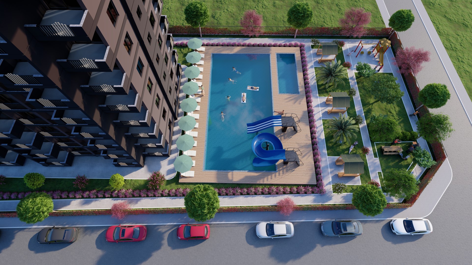 New residential complex in Mersin with plans 1+1, 2+1 - Фото 6