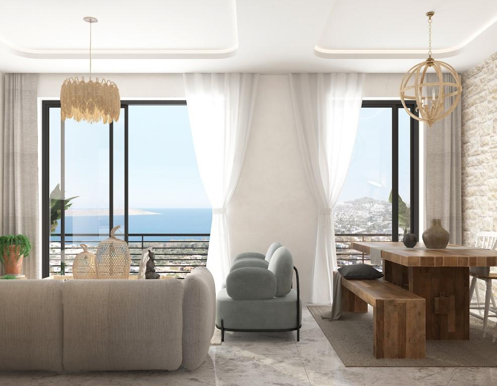 New KARYA project with sea view in Bodrum - Фото 21